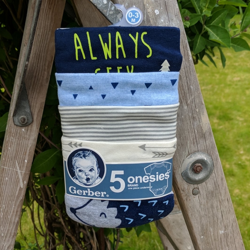 5 Gerber onsies